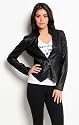 G-Star Kurzer extravaganter Blazer in Schwarz