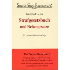 Beck'sche Kurzkommentare, Bd.10, Strafgesetzbuch und Nebengesetze