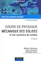 M�canique des solides et des syst�mes : Cours et exercices corrig�s