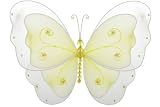 Hanging Nylon Butterfly Decorations nursery bedroom wedding party shower room decor 13 Yellow Sasha Butterfly 415TFbqio4L. SL160 Hanging Nylon Butterfly Decorations nursery bedroom wedding party shower room decor 13 Yellow Sasha Butterfly