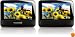 Philips PD7012/37 7-Inch LCD Dual Screen Portable DVD Player, Black