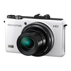 Olympus XZ-1 Digitalkamera (10 Megapixel, 4-fach opt, Zoom, 7,6 cm (3 Zoll) OLED-Display, bildstabilisiert) wei�