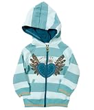 Please Mum Striped Fleece Lined Girls Hoody