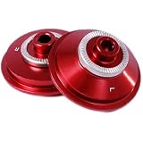 DMR Convertable Hub Umbau-Kit auf Schnellspanner rot