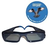 HQRP 3D Rechargeable Active Shutter TV Glasses compatible with Samsung LED HDTV C7000 / C8000 / C9000 Series plus HQRP Coaster