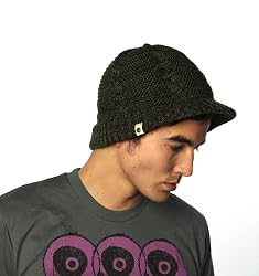 JEDIDIAH VISOR BEANIE (forest green)