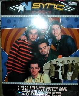 N'Sync No Strings Attached Poster Book