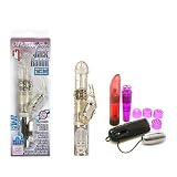 California Exotics / Swedish Erotica Platinum Jack Rabbit Silver Vibrator Adult Sex Toy Kit