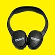 Sumini SM-IR2CH Infrared IR 2 Channel Wireless Stereo Headphones with Swivel Flat Design and Volume Control