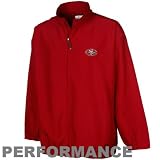 NFL Cutter & Buck San Francisco 49ers Astute Full Zip Jacket - Scarlet (Large)