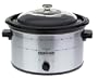 Crock-Pot 3351C Round Slow Cooker with Removable Stoneware, Chrome