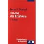 Theorie des Erz�hlens (Uni-Taschenb�cher S)