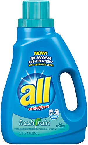 all Liquid Laundry Detergent - 50 oz - Fresh Rain
