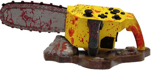 Resident Evil Chainsaw Controller (GameCube)