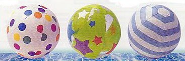 Childrens Toyshop  Toys : 24" LIVELY PRINT BEACH BALLS (DESIGN AS SUPPLIED, ONLY ONE SUPPLIED)