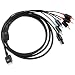 AmazonBasics Komponenten-AV-Kabel f�r Apple iPhone, iPad und iPod (2,0 m)