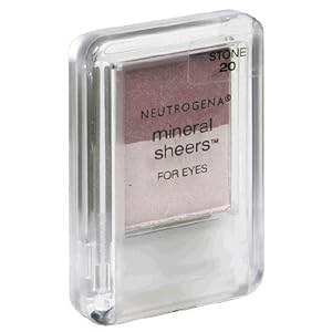 Neutrogena Mineral Sheers for Eyes, Stone 20, 0.12 Ounce (3.4 g) (Pack of 2)