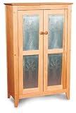 Double Doors with Punched Tin-Wheat Design by Catskill