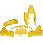Polisport 90018 Yellow Complete Plastic Kit for Honda XR50