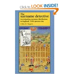 The Surname Detective: Investigating Surname Distribution in England Since 1086