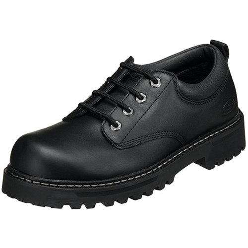 Skechers Usa Mens Cool Cat Padded Collar Oxford Black