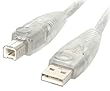 StarTech.com 10FT TRANSPARENT USB 2.0 RATED ( USB2HAB10T )