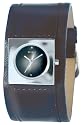 Spirit AS012 - Montre Femme - Quartz Analogique -Bracelet Noir Large - Ecran noir et argent