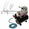 Master Airbrush .2.3.5mm Airbrush 20/40cc Cups with ABD TC-20T Tank Compressor