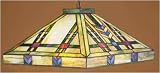 17Sq Prairie Wheat Pendant Ceiling Fixture