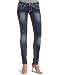 YMI Juniors Acid Skinny Jean, Dark Blue, 11