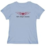 T-Shirt Womens Silver Gray ^