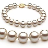 White 8.5-9mm AAA Japanese Akoya Pearl Bracelet