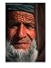 Bearded Afghan Man, Looking at Camera, Mazar-E Sharif, Afghanistan, Figurative Photographic Poster Print by Stephane Victor, 30x40