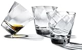 Pinzon Swirl Double Old Fashioned/DOF Glass, Set of 4