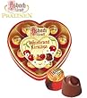 Asbach Uralt Brandy Filled Chocolate Cordial Cherries in Heart Shaped Gift Box - 125g/4.4oz