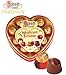 Asbach Uralt Brandy Filled Chocolate Cordial Cherries in Heart Shaped Gift Box - 125g/4.4oz