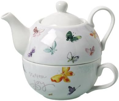 Butterflies Promise 2 Piece Tea Set