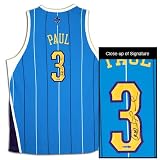 Chris Paul Autographed Authentic New Orleans Hornets Away Teal Jersey