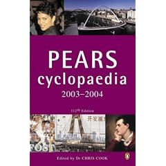 Pears Cyclopaedia 2003-2004