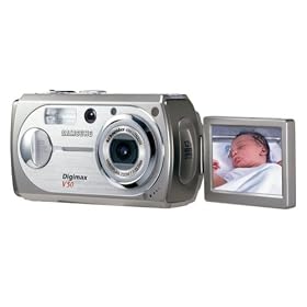 Samsung Digimax V50 5MP Digital Camera with 3x Optical Zoom