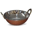Indian Copperware Serving Karahi Dinnerware