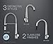 Kraus KPF-2720SS Modern Crespo Single Lever Pull Down Kitchen Faucet, Stainless Steel