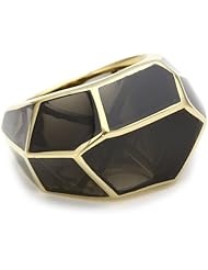 Isharya Louvre Colored Resin Ring, Size 7