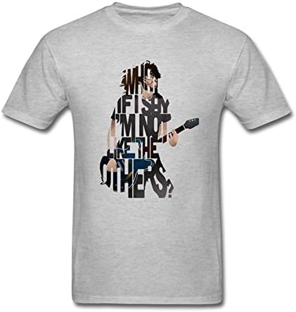 Hoyun Men Foo Fighters Dave Grohl Cool T-shirt Grey M
