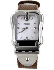 Fendi B. Fendi Ladies Large MOP Diamond Quartz Watch - F382014521D1