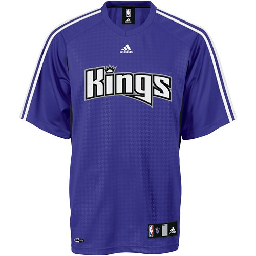 adidas Sacramento Kings Authentic Short Sleeve Shooting Shirt