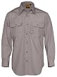 Gray Poly / Cotton Ripstop LS Tactical Dress Shirt