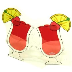 Fun and Funky "Hurricane" Coctail Party Sunglasses
