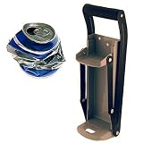 UKayed Wall Mountable Can Crusher With Bottle Opener