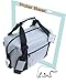 Polar Bear Coolers - Original Nylon Soft Cooler Bag - Insulated Leak Proof Beach Cooler Bag, Small Thermal Bags for Travel - Heavy Duty & Portable - Sweat Proof Picnic Carrier - Silver, 12 Pack